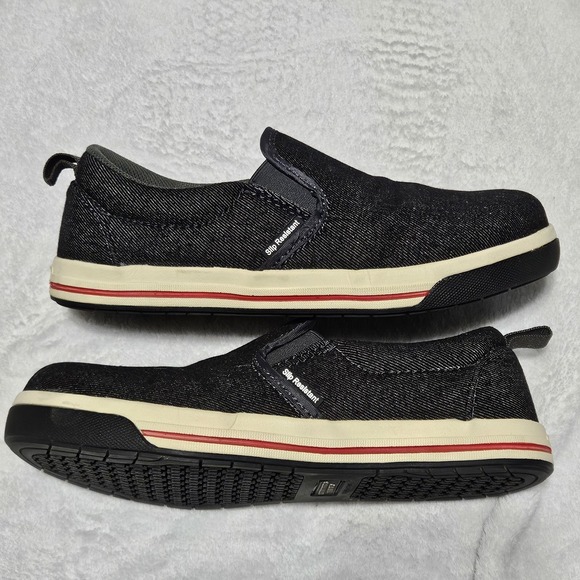 Nautilus Women's Slip-On Westside Safety-Toe Work Shoes N1435 Black Size 6 Wide - Picture 7 of 8